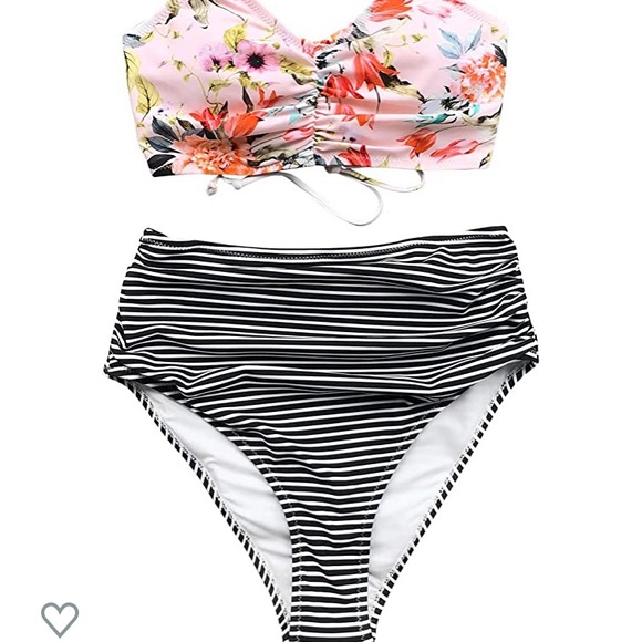 Cupshe | High Waisted Bikini Bottoms - Picture 8 of 11